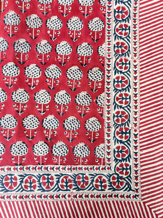 Block Print Cotton Table Cloth