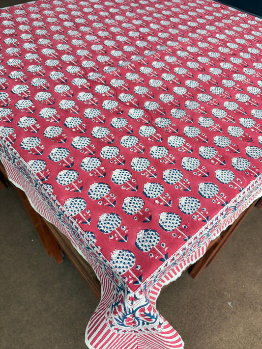 Block Print Cotton Table Cloth